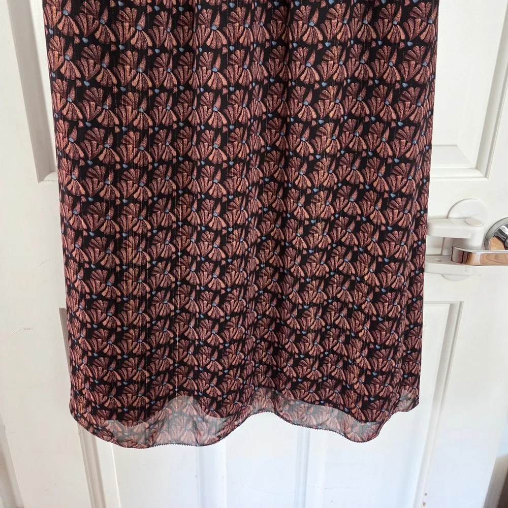 Wilfred Metallic Midi Dress - Picture 8 of 8